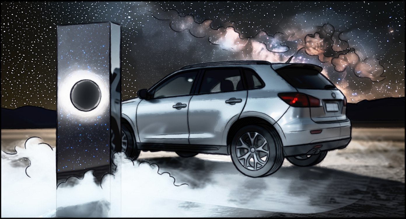 Automotive - storyboard frame 7 by Dakota Warren